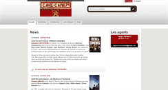 Desktop Screenshot of agence-cavecanem.com