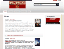 Tablet Screenshot of agence-cavecanem.com